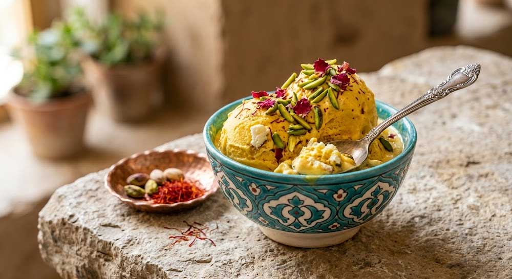 Persian frozen desserts