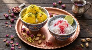 Persian frozen desserts